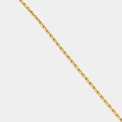 Pre Owned قلادة فان كليف اند اربلز فينتدج ألامبرا ذهب أصفر عيار 18 