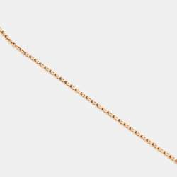 مملوكة مسبقًا قلادة فان كليف أند آربلز سويت ألامبرا كارنيليان ذهب وردي عيار 18