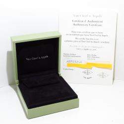 مملوكة مسبقًا Van Cleef & Arpels Vintage Alhambra 18K Yellow Gold Mother of Pearl Earrings