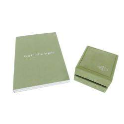 مملوكة مسبقًا Van Cleef & Arpels 18K Vintage Alhambra 18K White Gold Diamond Necklace