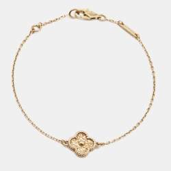 VAN CLEEF & ARPELS SWEET ALHAMBRA BRACELET – Caroline's Fashion Luxuries