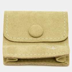 Pre Owned Van Cleef & Arpels Frivole Diamond 18k Yellow Gold Mini Model Bracelet