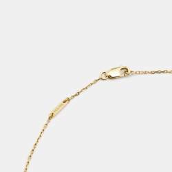 مملوكة مسبقًا Van Cleef & Arpels Sweet Alhambra Mother of Pearl 18k Yellow Gold Necklace