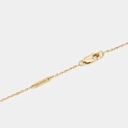 مملوكة مسبقًا Van Cleef & Arpels Sweet Alhambra Mother of Pearl 18k Yellow Gold Necklace