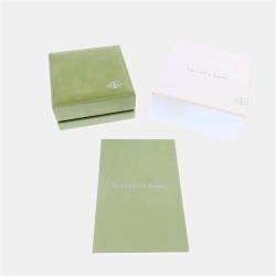 مملوكة مسبقًا Van Cleef & Arpels Rose De Noel 18K Yellow Gold Diamond Lapis Lazuli Earrings