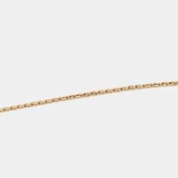 مملوكة مسبقًا Van Cleef & Arpels Vintage Alhambra Mother of Pearl 18K Yellow Gold Necklace