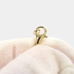 Pre Owned Van cleef & arpels 18k yellow gold vintage alhambra Mother of Pearl pendant necklace