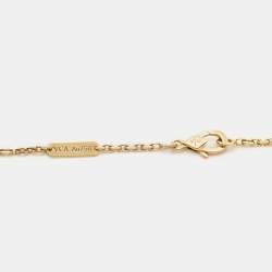 Pre Owned Van Cleef & Arpels Magic Alhambra Mother of Pearl 18k Yellow Gold Pendant Necklace