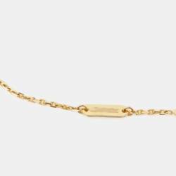 مملوكة مسبقًا Van Cleef & Arpels Vintage Alhambra Carnelian 18k Yellow Gold Necklace