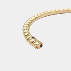 مملوكة مسبقًا Van Cleef & Arpels 18K Yellow Gold Perlée Bangle Bracelet