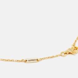 Pre Owned قلادة فان كليف أند أربلز سويت ألامبرا ذهب أصفر عيار 18 وصدف