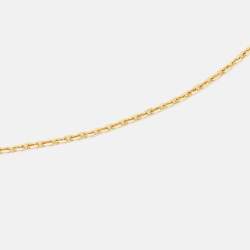 Pre Owned قلادة فان كليف أند أربلز سويت ألامبرا ذهب أصفر عيار 18 وصدف