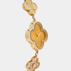 Pre-Owned Van Cleef & Arpels Sweet Alhambra Watch VCARO8WW00