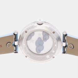 Pre Owned Van Cleef & Arpels Lady Feerie ARO8ZD00 Automatic Blue 18K White Gold Women’s Wristwatch 33mm