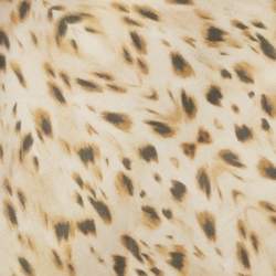 Pre Owned Vassia Kostara Yellow Leopard Print Satin Midi Skirt XS