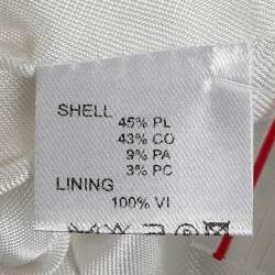 مملوكة مسبقًا Veronica Virta Multicolor Lurex Tweed Cropped Blazer XS  