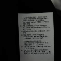 Pre Owned Versace Collection Green Snakeskin Pattern Jacquard Cap Sleeve Blazer S