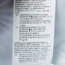 Pre Owned Versace Collection Blue Printed Knit Midi Skirt L