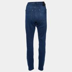 Pre Owned Versace Collection Blue Denim Slim Fit Jeans XL/Waist 32.5"