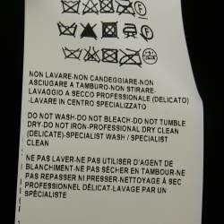 Pre Owned Versace Collection Black Studded Jersey Mini Dress M