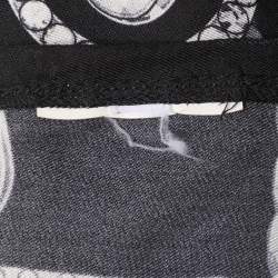 Pre Owned Versace Collection Multicolor Printed Silk Long Shirt XL