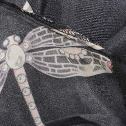 Pre Owned Versace Collection Multicolor Printed Silk Long Shirt XL