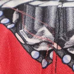 Pre Owned Versace Collection Multicolor Printed Silk Long Shirt XL