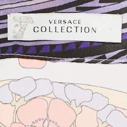 Pre Owned قَفْطان فيرساتشي كولكشون حرير متعدد الألوان مقاس وسط (ميديوم)