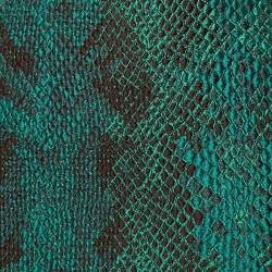 Pre Owned تنورة فيرساتشي كولكشن قماش مُحبحب أخضر صغيرة - ميديوم