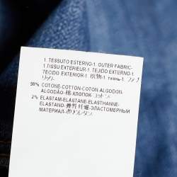 Pre Owned Versace Collection Blue Denim Straight Leg Jeans M