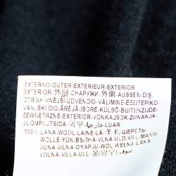 Versace Collection Black Wool Long Sleeve Sweater L