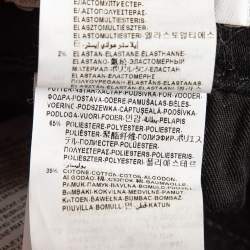 Pre Owned Versace Collection Black V Studded Denim Slim Jeans S Waist 26"