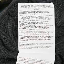 Pre Owned Versace Jeans Couture Metallic Flora Baroque Sequin Paillettes Mini Bodycon Dress S