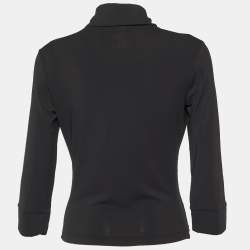 Versace Jeans Couture Black Jersey Trim Detail T-Shirt L