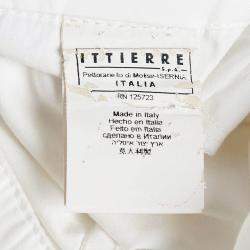 Versace Jeans Couture White Cotton Trousers S