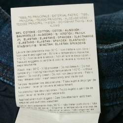 Pre Owned Versace Jeans Blue Washed Denim Jeans M Waist 30"