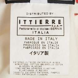 Pre Owned Versace Jeans Couture White Printed Cotton Knit Tank Top L