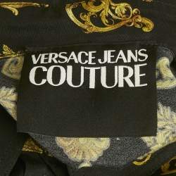 Pre Owned Versace Jeans Couture Multicolor Baroque Print Viscose Full Sleeve Shirt M