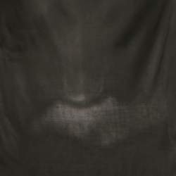 Pre Owned Versace Jeans Couture Black Jersey V-Neck Top S