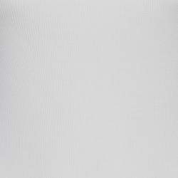 مملوكة مسبقًا Versace Jeans Couture White Rib Knit Buckle Strap Midi Dress S