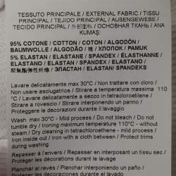 مملوكة مسبقًا Versace Jeans Couture White Rib Knit Buckle Strap Midi Dress S