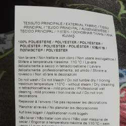 Pre Owned Versace Jeans Couture Garden Print Satin Pleated Mini Skirt L