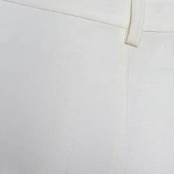 Pre Owned Versace Jeans Couture White Denim  Pocket Detail Jeans M/Waist 30"
