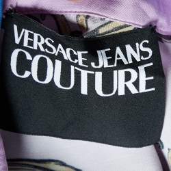 Versace Jeans Couture Blue Printed Shirt M