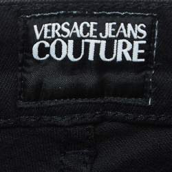 Versace Jeans Couture Black Denim Slim Fit Jeans M Waist 30"