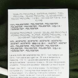 Pre Owned Versace Jeans Green Crepe Long Sleeve Jumpsuit S