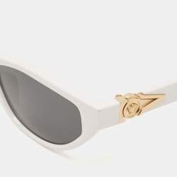 Versace White/Black MOD. 4491-U Cat Eye Sunglasses