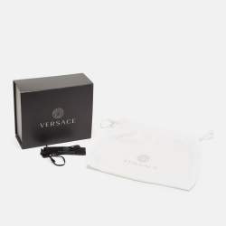 Versace Black Leather Medusa Buckle Belt 85CM