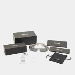 Pre Owned Versace Grey/Black MOD 4481 Frame Sunglasses