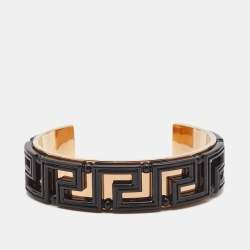 Versace Greca Two Tone Bracelet
